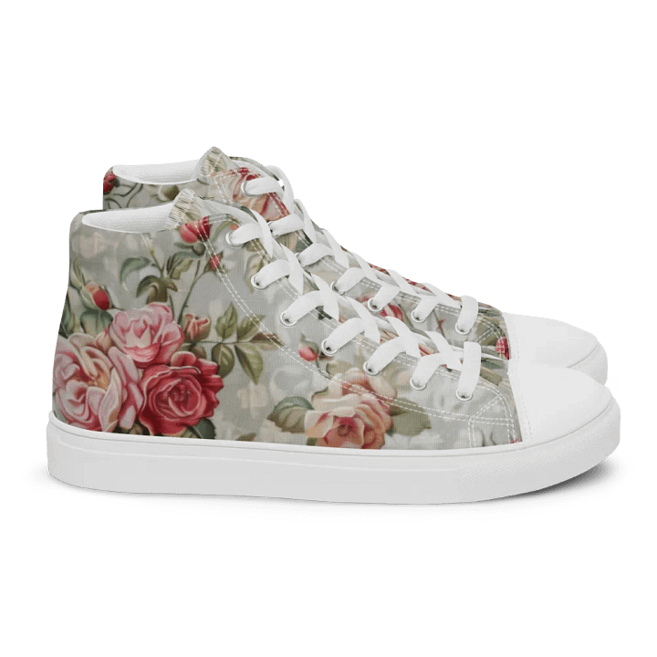 Vintage Rose Garden High Tops product image (2)