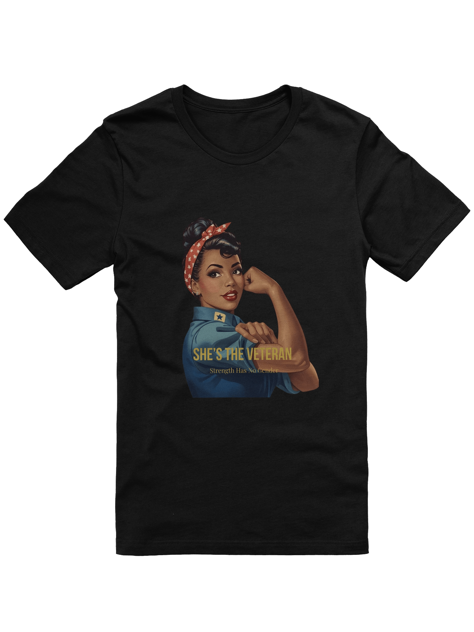 She’s The Veteran Signature Tee product image (1)
