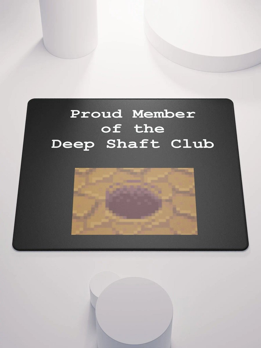 Deep Shaft MousePad - Black product image (1)