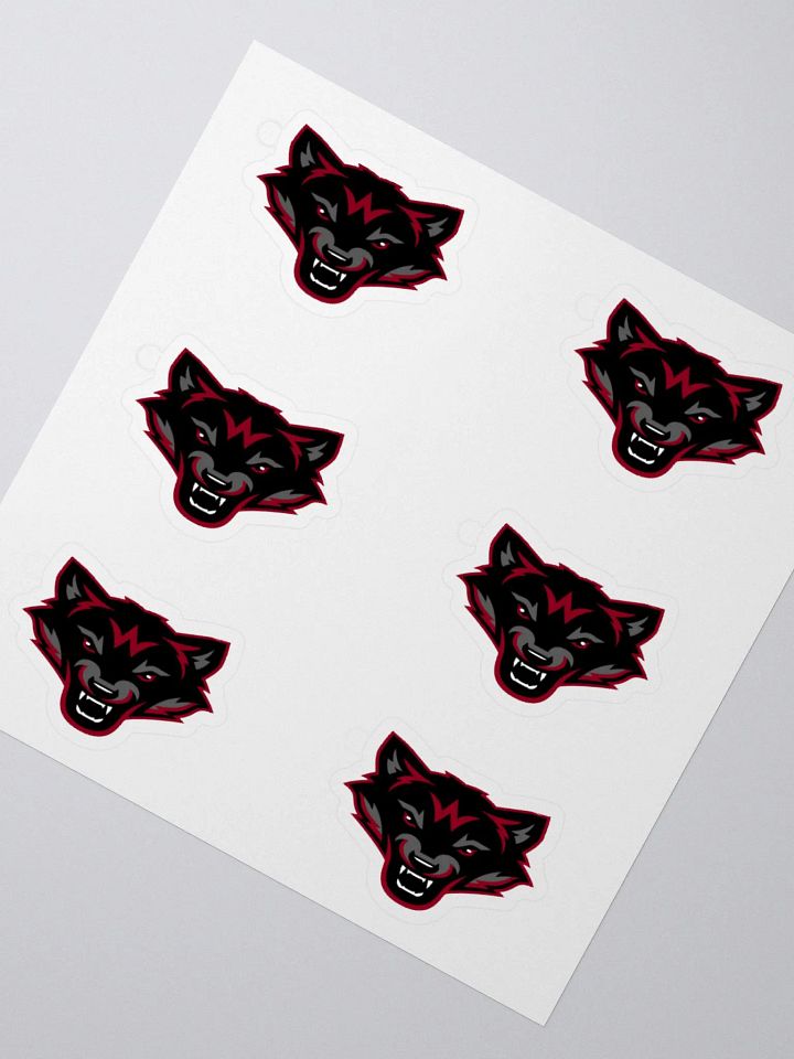 Vintage Captain Wolfpak Logo Sticker product image (4)