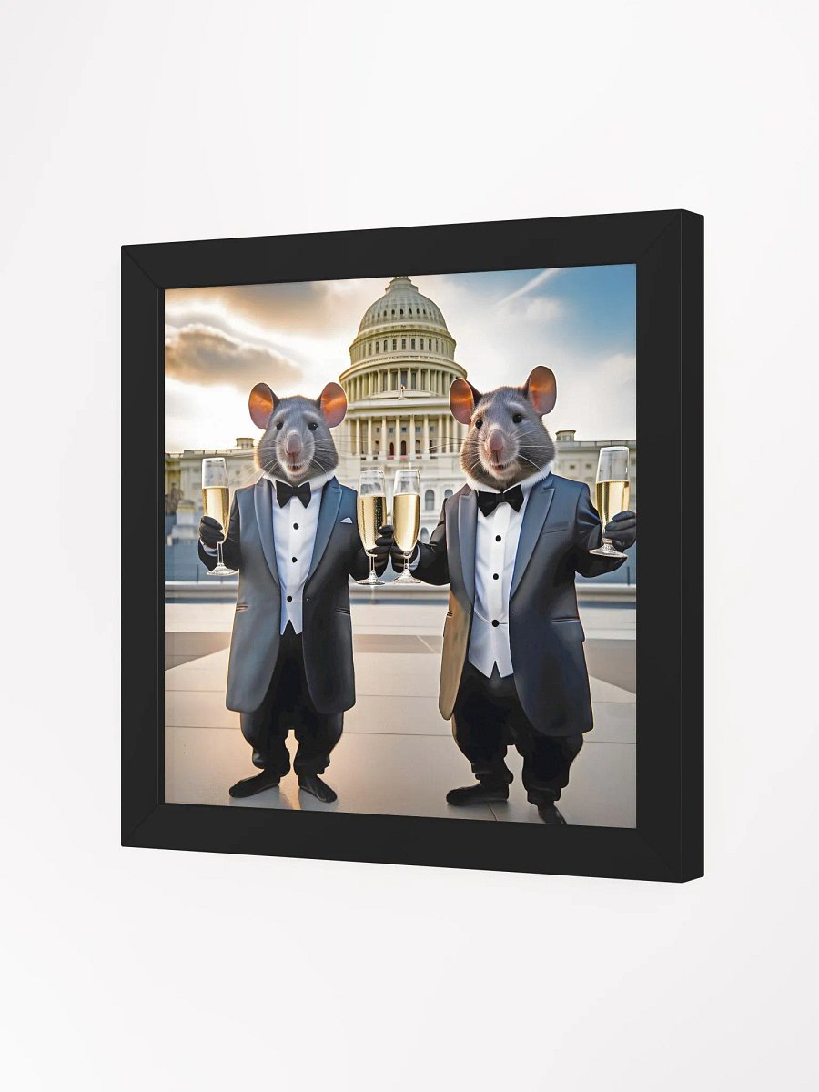 Two Cute Rats Celebrating at the US Capitol product image (3)