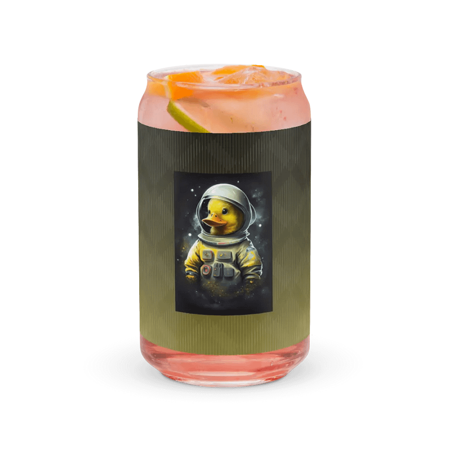 Quackonaut Can-Shaped Glass product image (7)