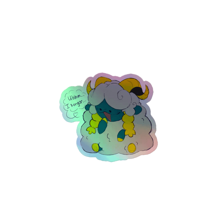 Holo I Forgor Sticker product image (1)