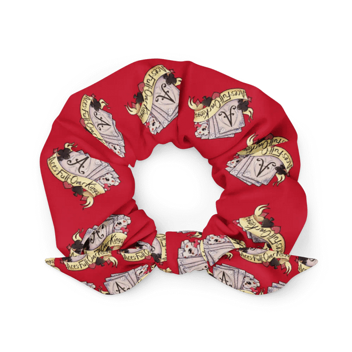 Logo Scrunchie (red) product image (1)
