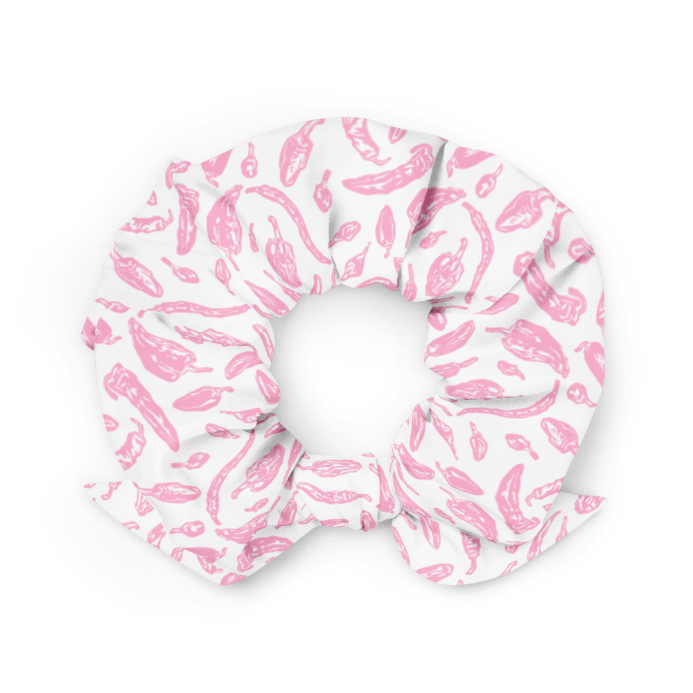 Summer Pep Scrunchie in Pink n' white product image (2)
