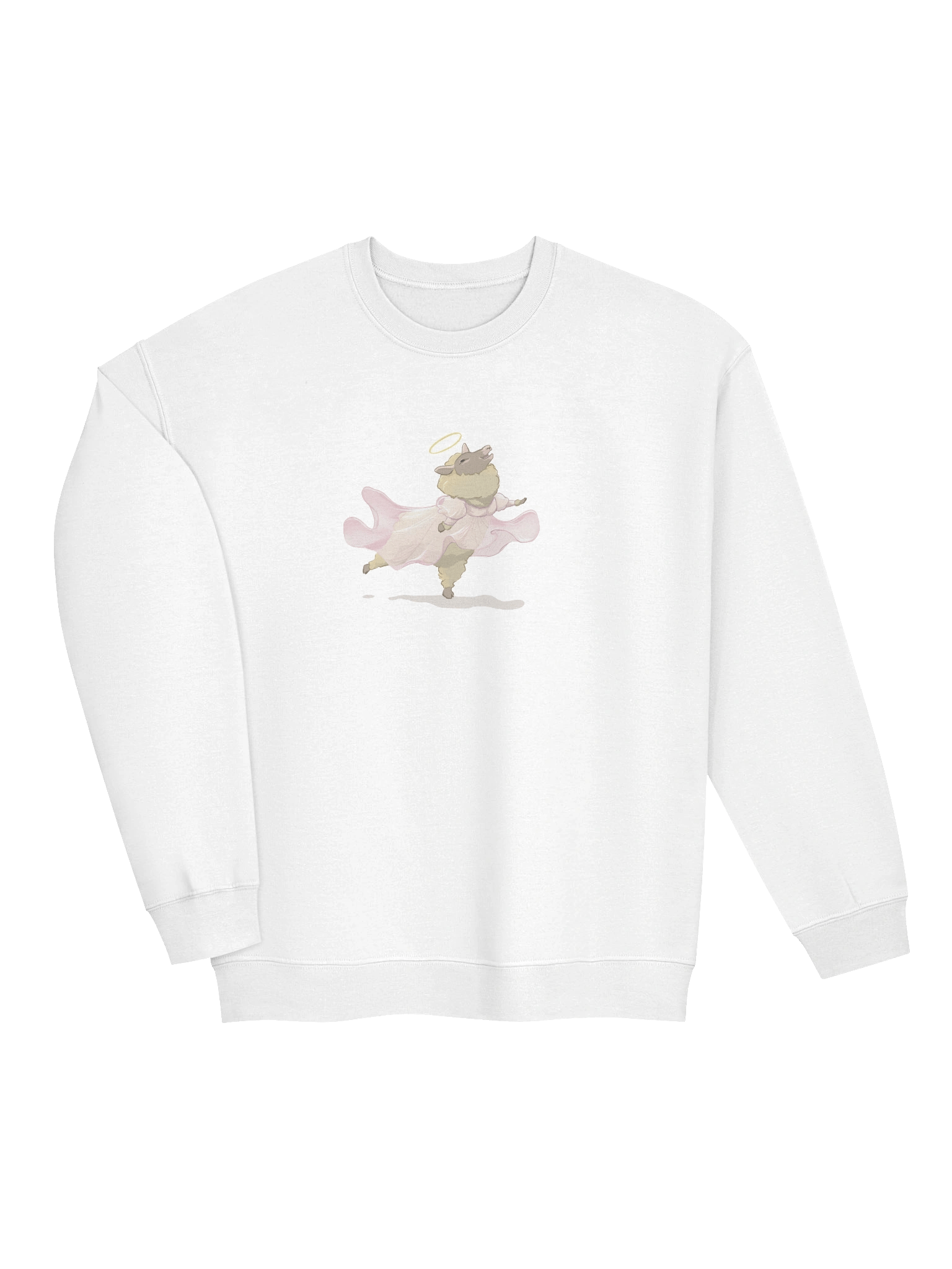 Frolicking Angel Crewneck Sweatshirt product image (2)