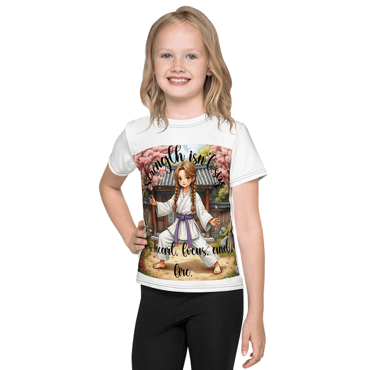 Grace and Grit – Martial Artist in Crane Stance product image (1)
