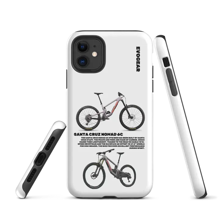White Nomad 6C iPhone Case product image (1)