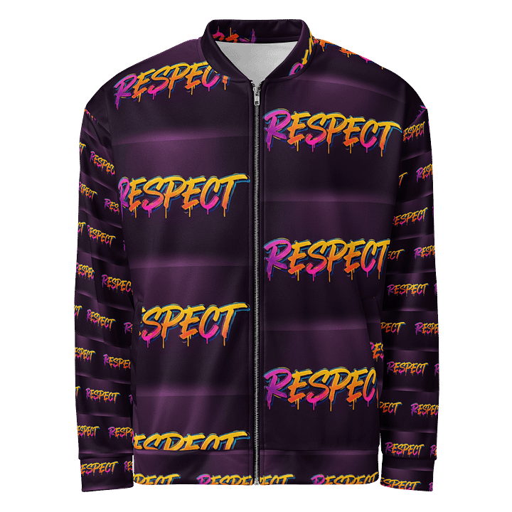 Unisex All-Over Print Bomber Jacket By Chilly Palmer D.C.E.L. product image (1)