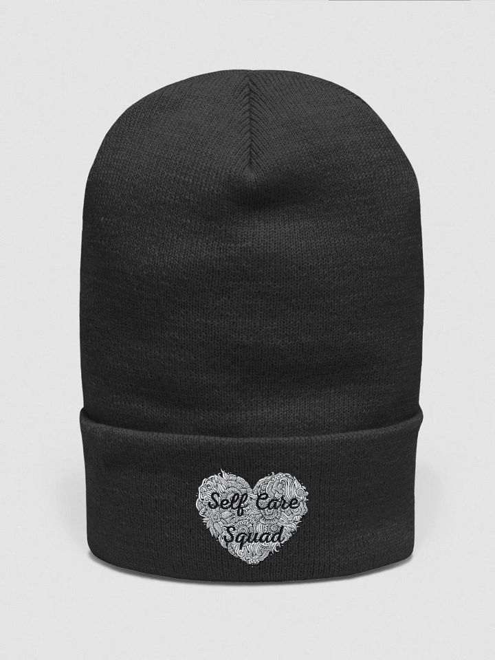Self Care Squad Heart Illustration Beanie product image (2)