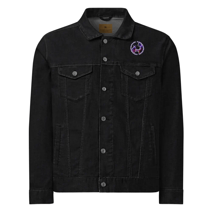 BALIK TANAW Circle Denim Jacket product image (1)