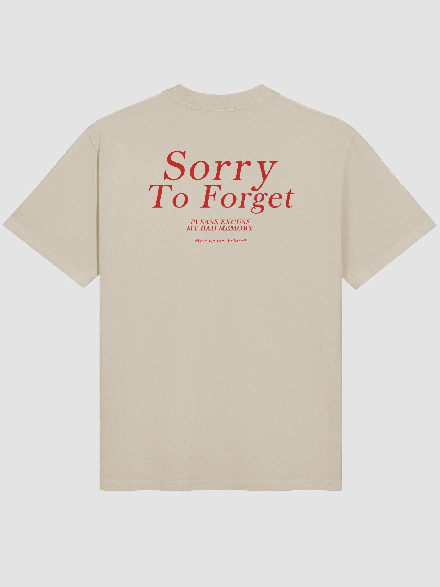 Please excuse my bad memory. product image (4)