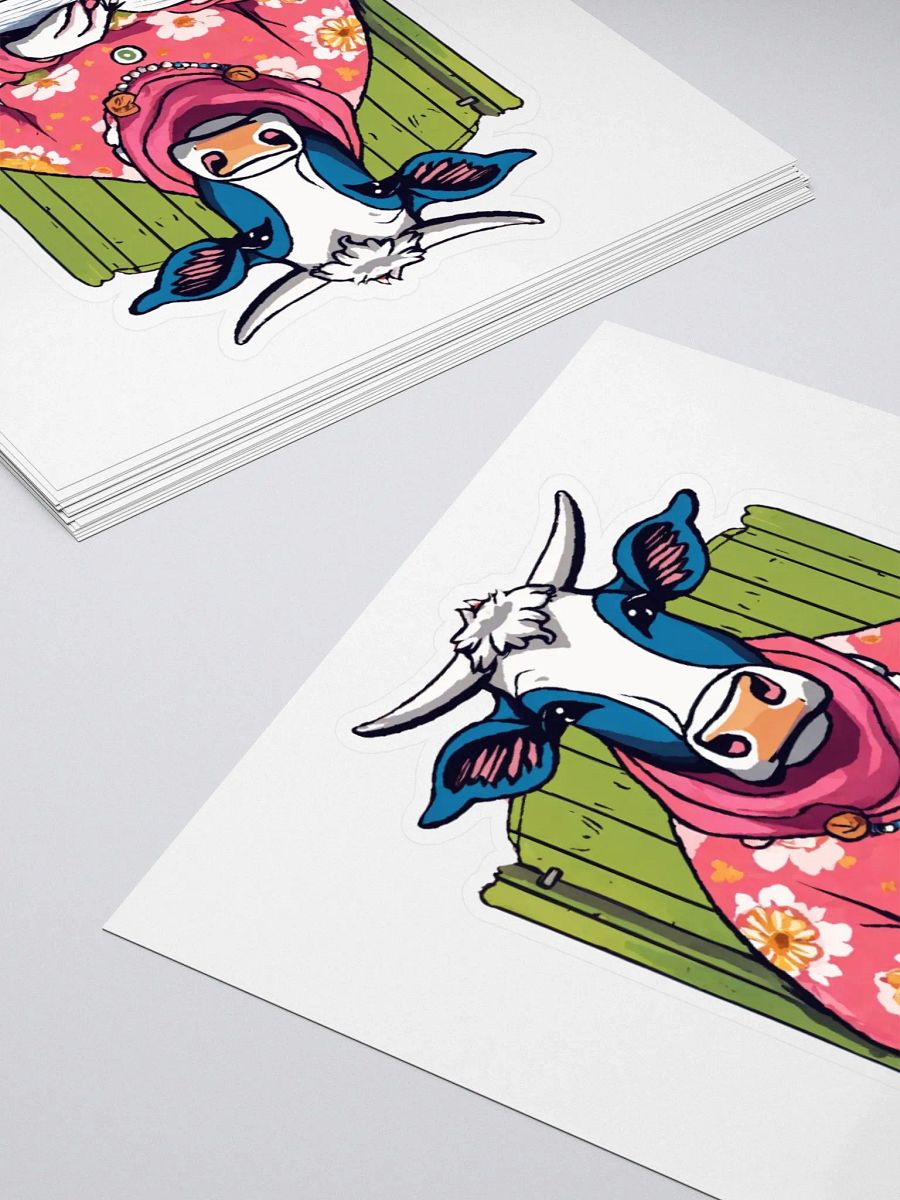Journaling Cow Sticker product image (10)