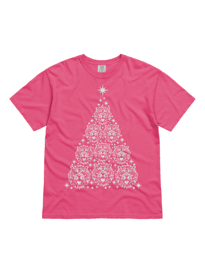 Chow Chow Christmas Tree T-Shirt product image (41)
