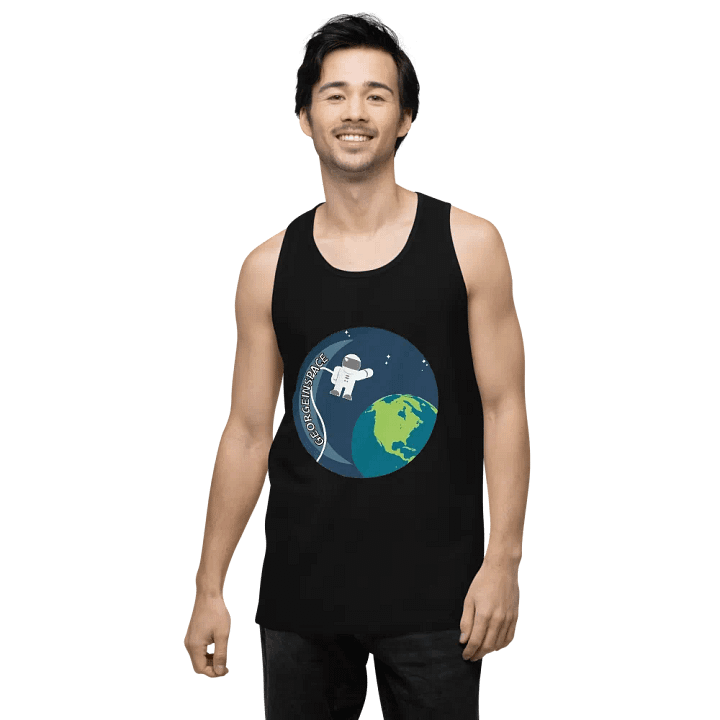 GeorgeInSpace Cotton Heritage Men's Premium Tank Top product image (2)