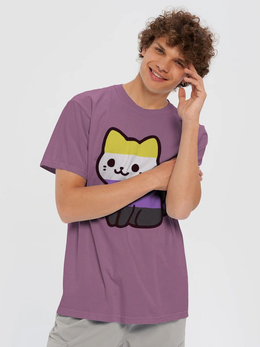 Nonbinary Pride Kitty Man's Shirt product image (61)
