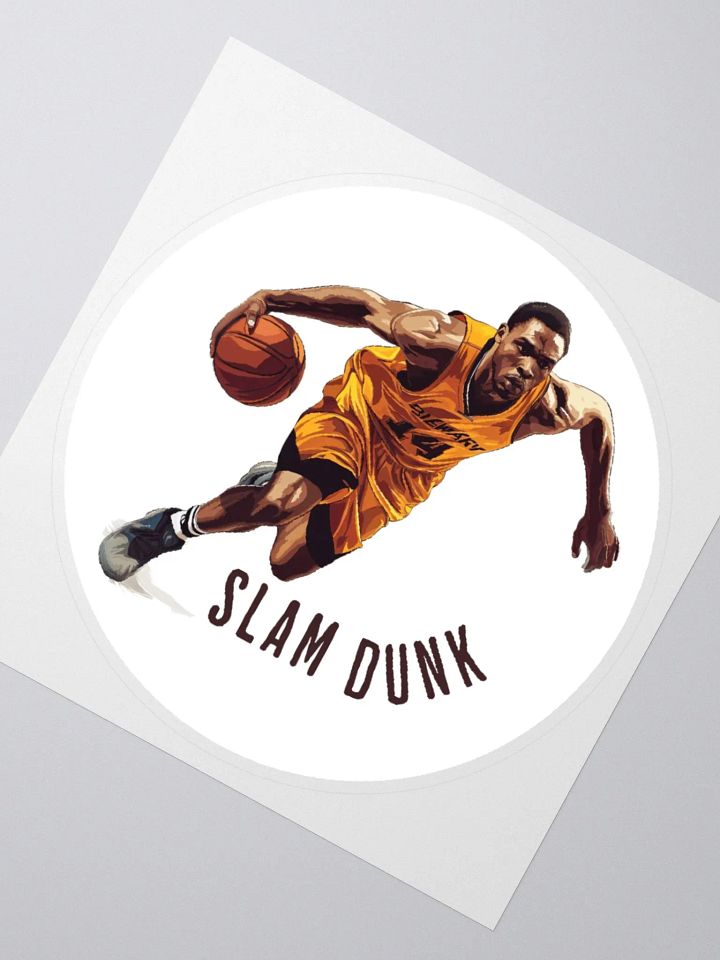 Sticker of a basket ball player product image (2)
