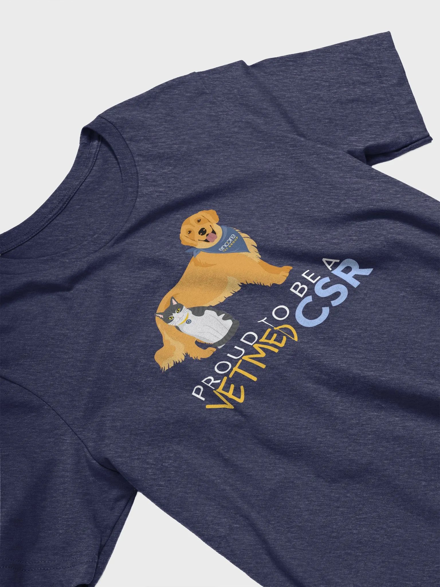 Proud to Be a Vet Med CSR Bella+Canvas T-Shirt product image (7)