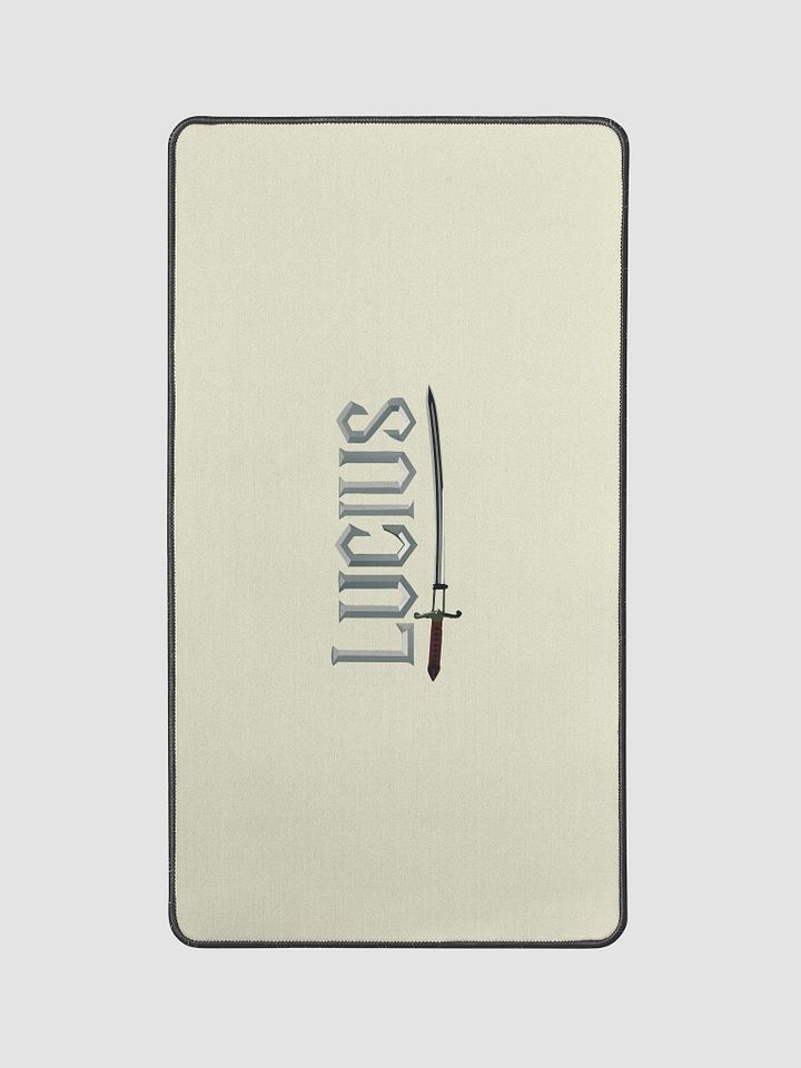 Lucius Desk Mat 12" x 22" product image (1)