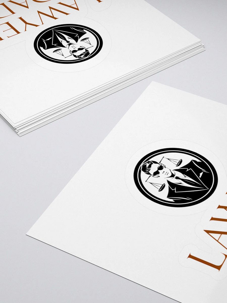 Lawyer Dad Justice Sticker product image (12)