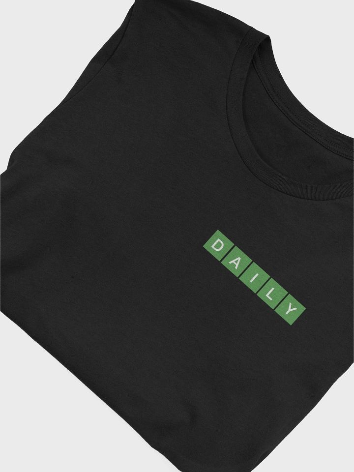 DAILY Small Logo Tee (black and white options!) product image (1)