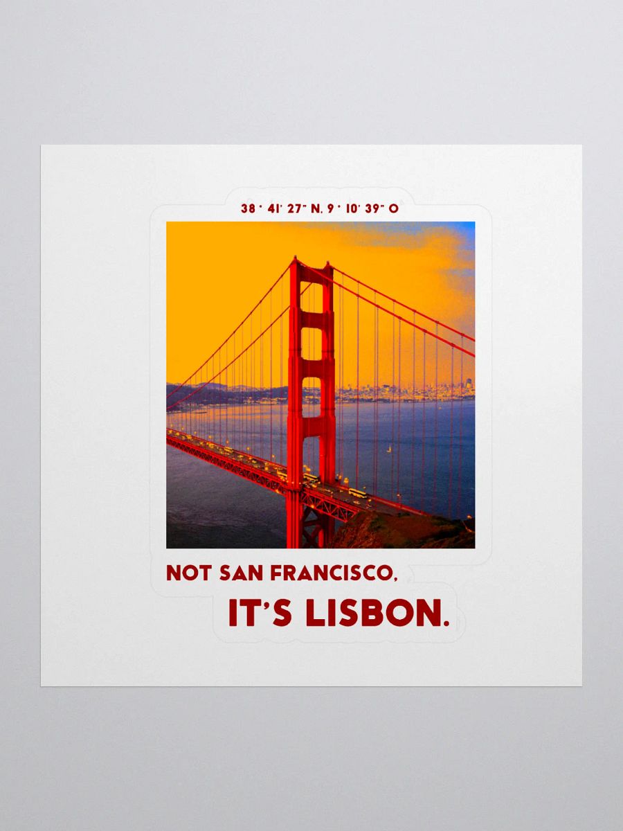 It's Lisbon! (Sticker) product image (1)