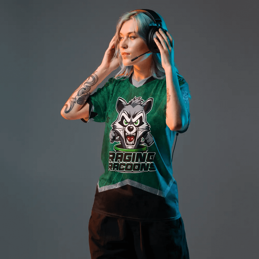 Raging Racoons Official Sportsball Jersey (Dumpster Edition) product image (9)