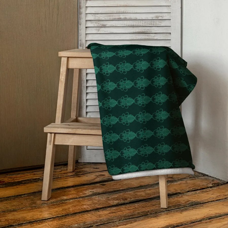 Teal Squid Towel product image (4)