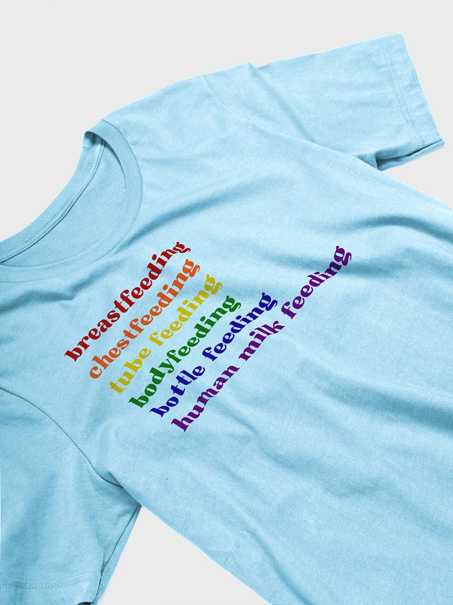 Human Milk Feeding Words Supersoft T-Shirt product image (13)