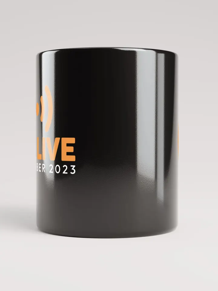 ELA Live September 2023 Black Gloss Mug product image (2)