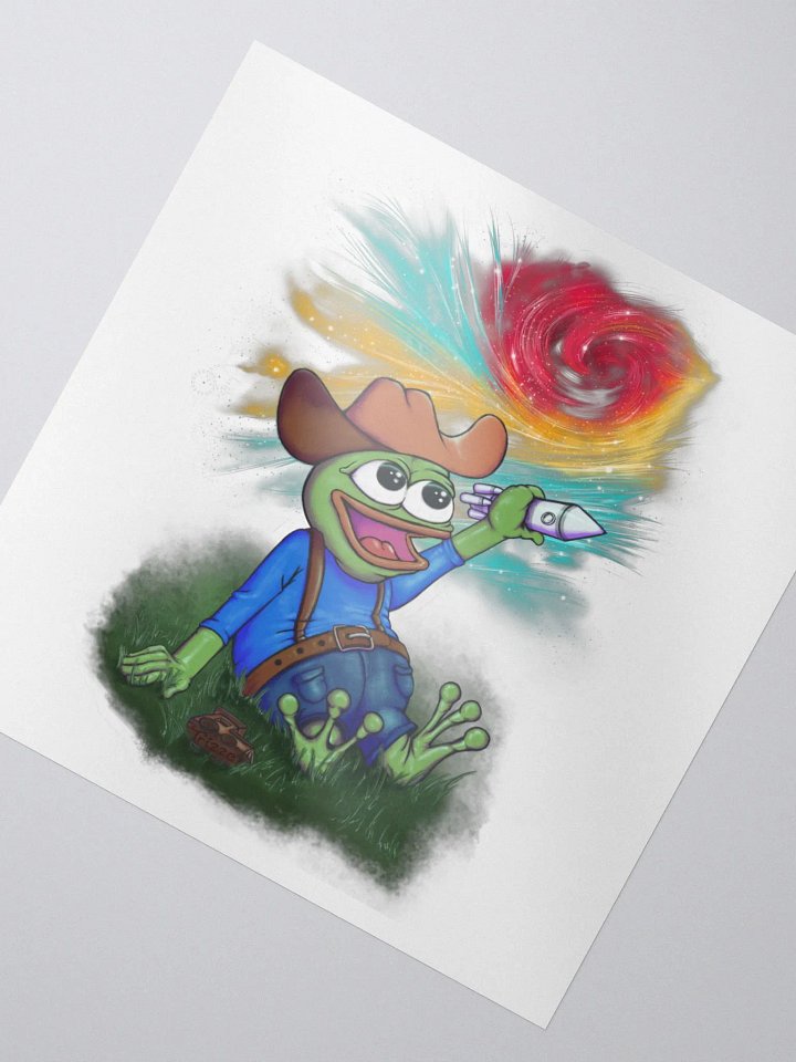 Dreamy Space Cowboy - Sticker (EU/US) product image (2)