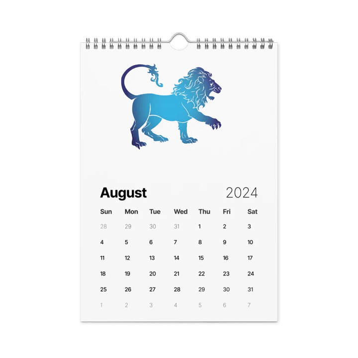 2024 Zodiac Calendar: A Year of Celestial Beauty product image (2)