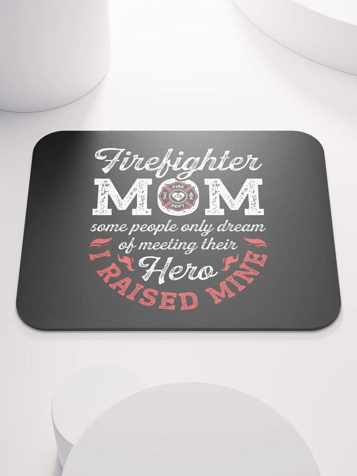 Firefighter Mom - Mouse Pad product image (1)