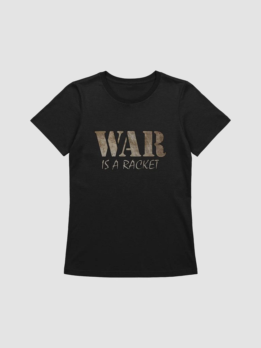 War Is A Racket - Metal - Bella+Canvas Women's Supersoft Relaxed-fit T-Shirt product image (1)