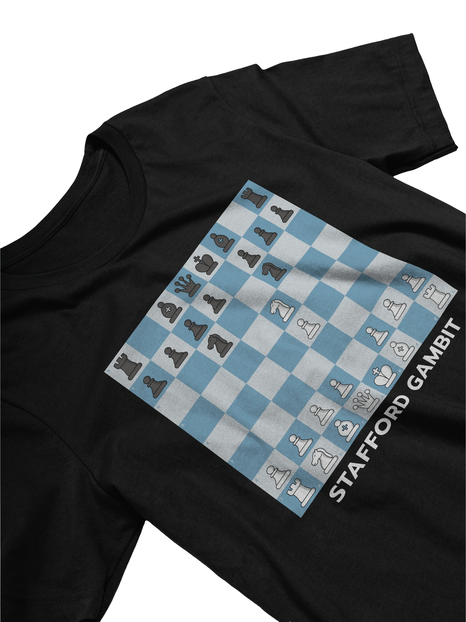 Stafford Gambit Chess T-shirt product image (3)