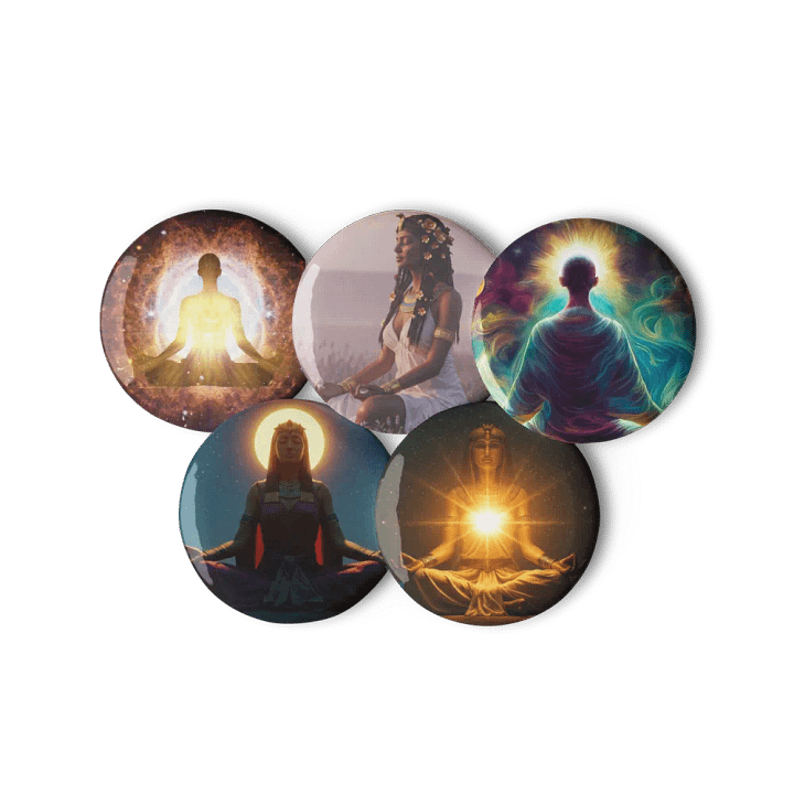 Divine Energy Pin Button Set product image (2)