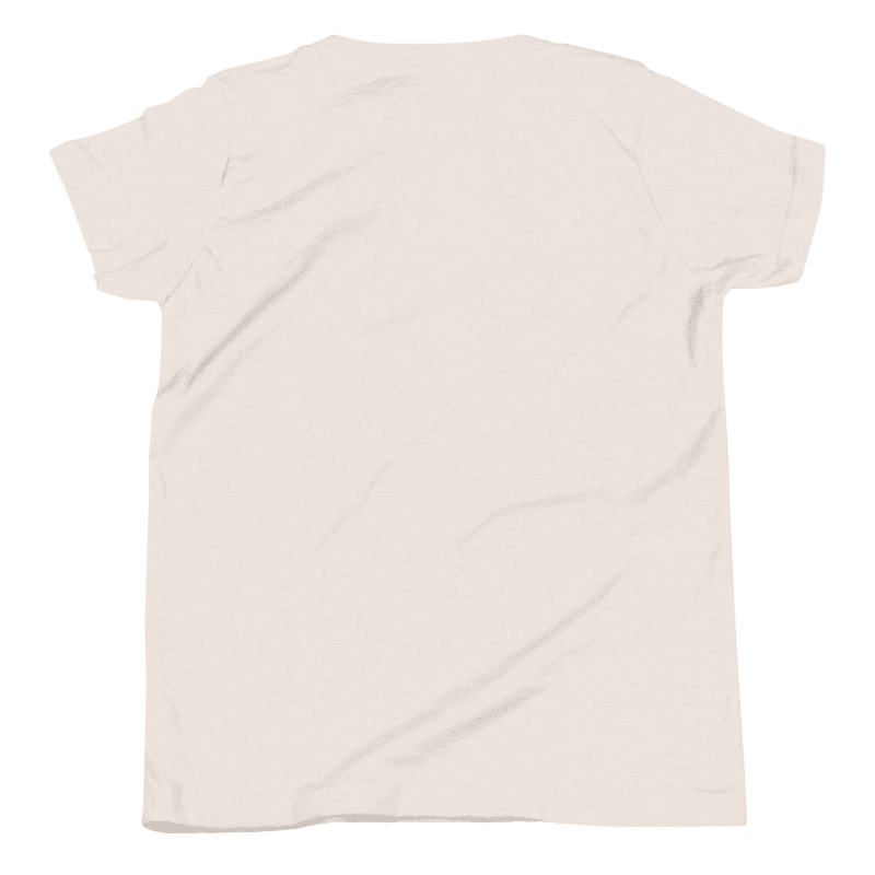ND Heart Peach Unisex Youth T-shirt product image (2)