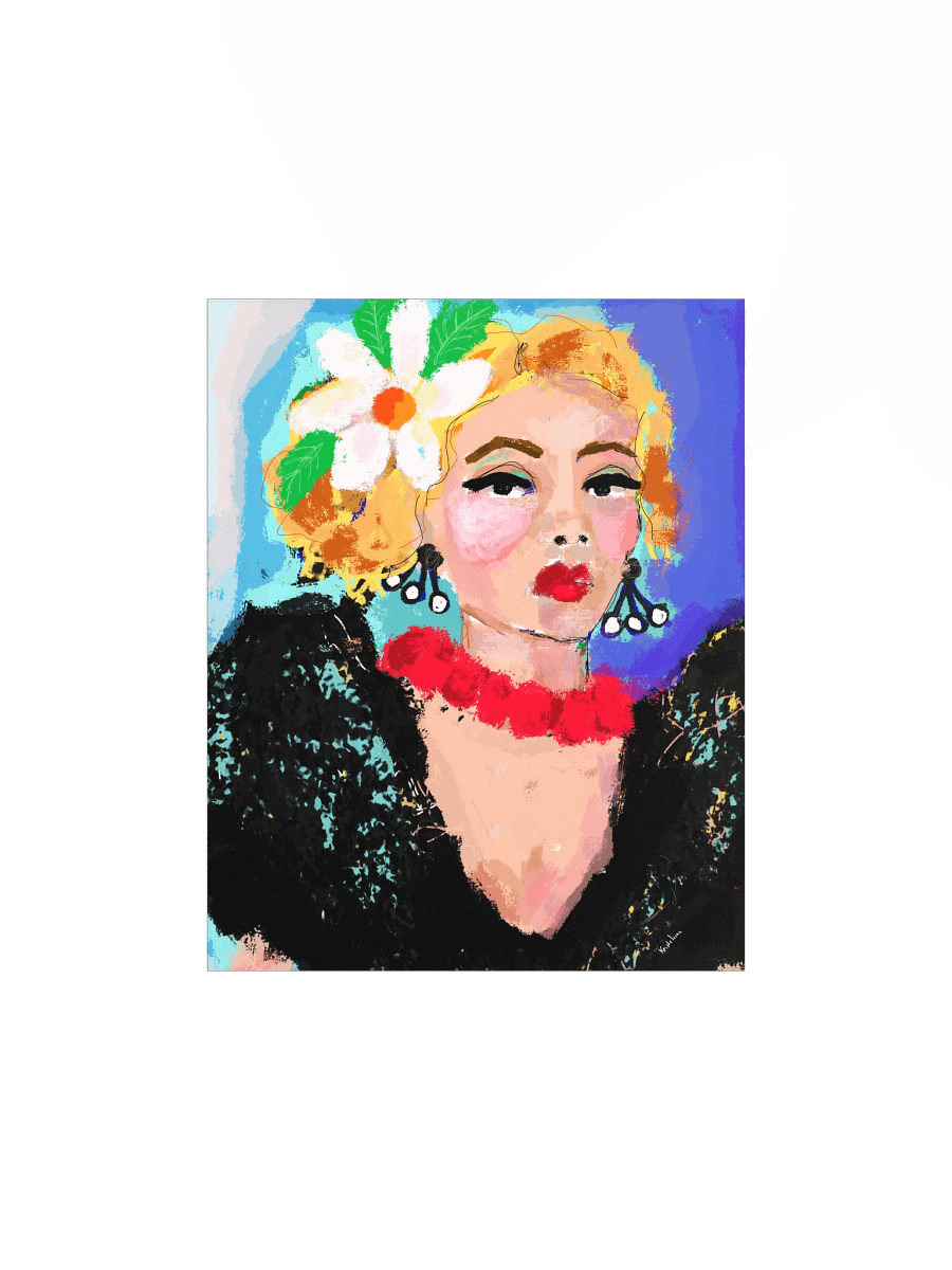 Petals and Poise - Premium Art Poster product image (3)