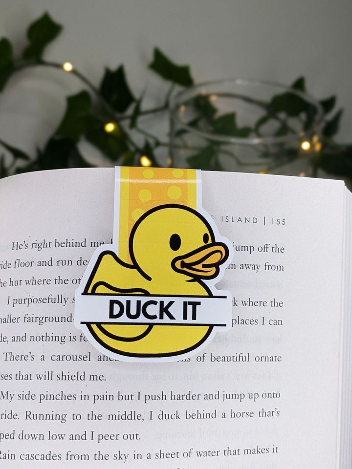 Duck It Magnetic Bookmark product image (1)