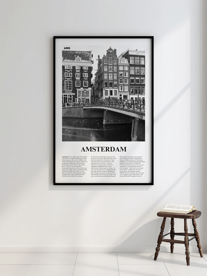 Amsterdam 03 Newspaper Poster product image (2)