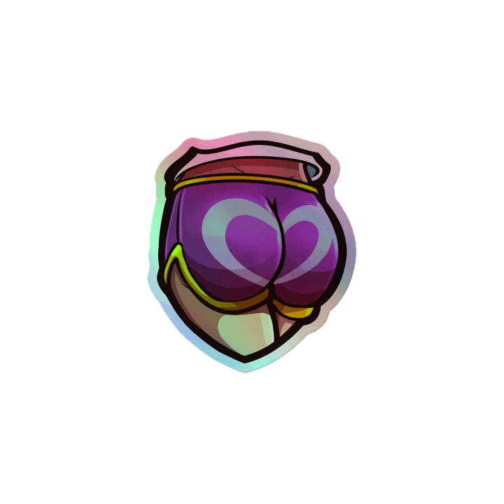 [ Ali3nSun ] Cheeky Holographic Sticker product image (2)