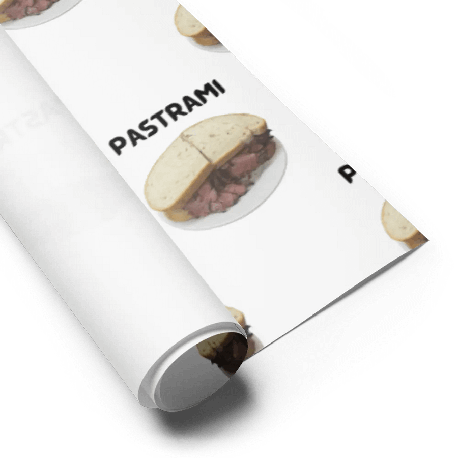 Jason's Favorite Foods Wrapping Paper product image (6)
