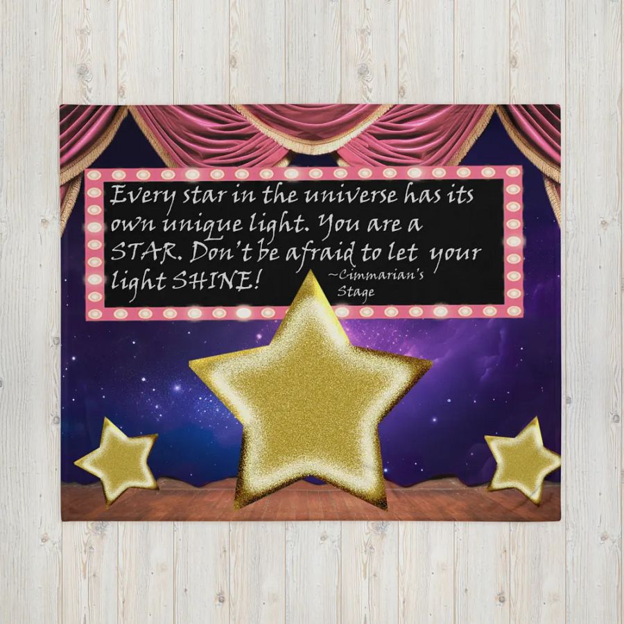 Shining Star on Stage Blanket product image (4)