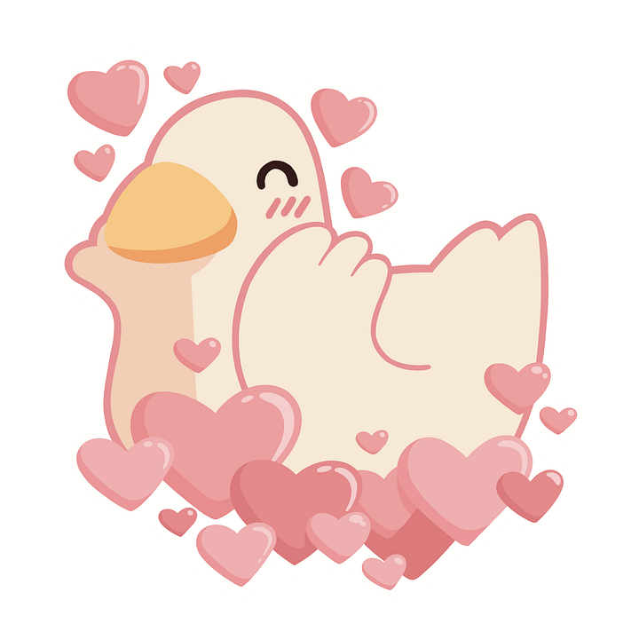 Goose Love Sticker product image (1)