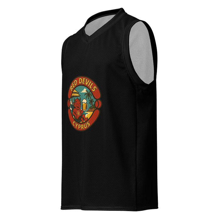 Red Devils Basketball Jersey product image (1)