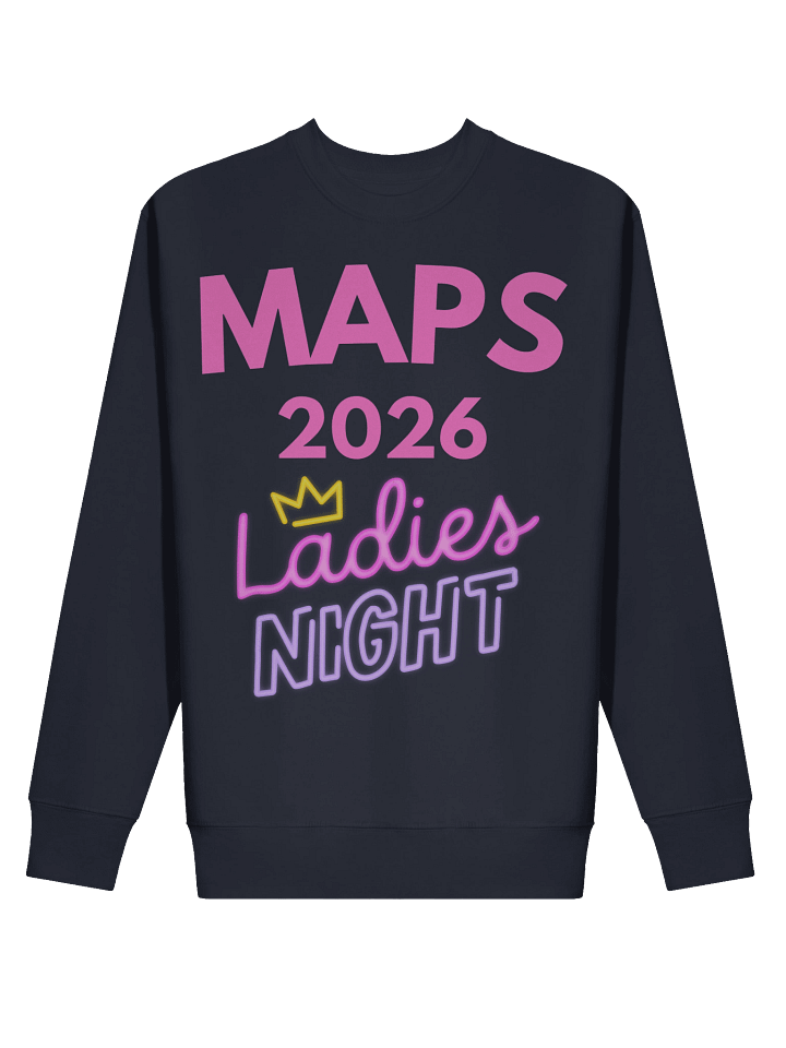 MAPS SISTERS NIGHT 2026 Cotton Crew Sweatshirt product image (5)