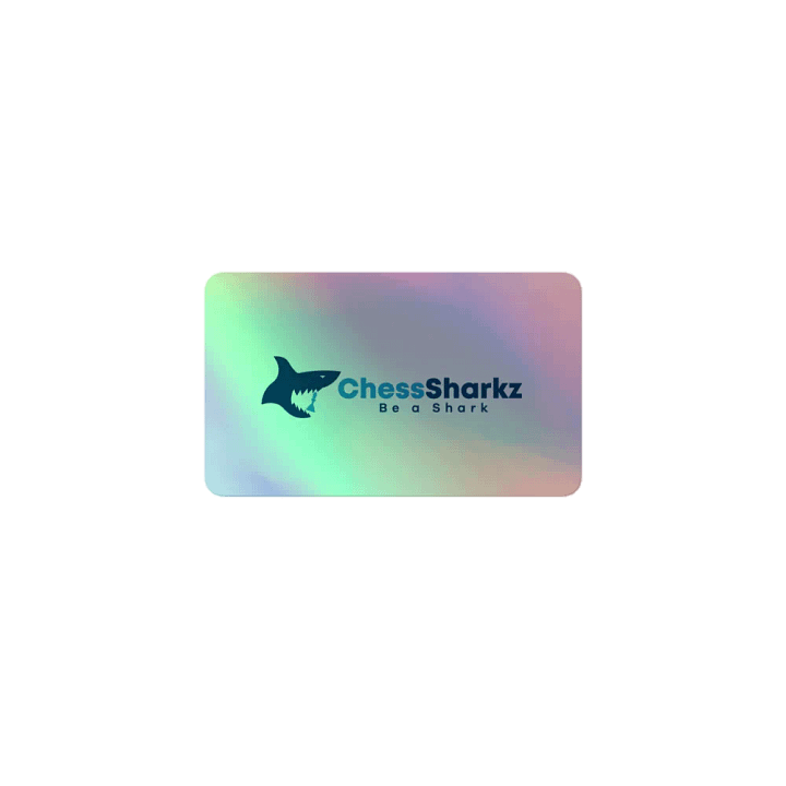 ChessSharkz Holographic Sticker product image (1)