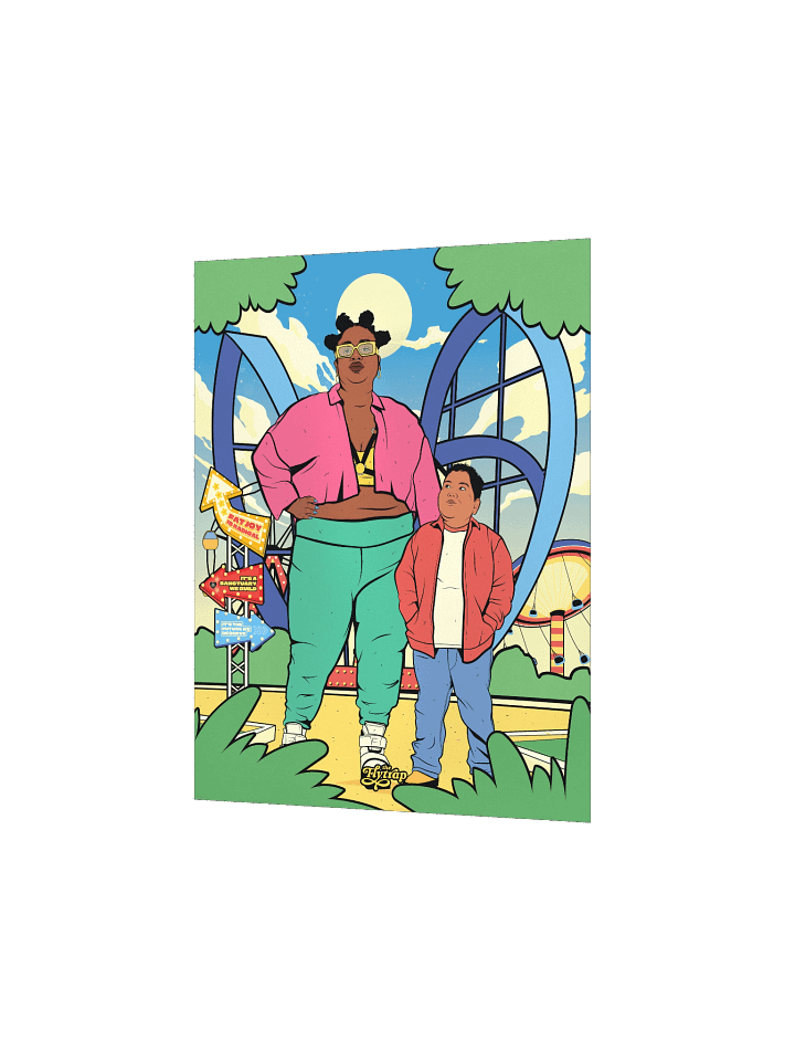 Fat Joy 8x10 poster product image (2)