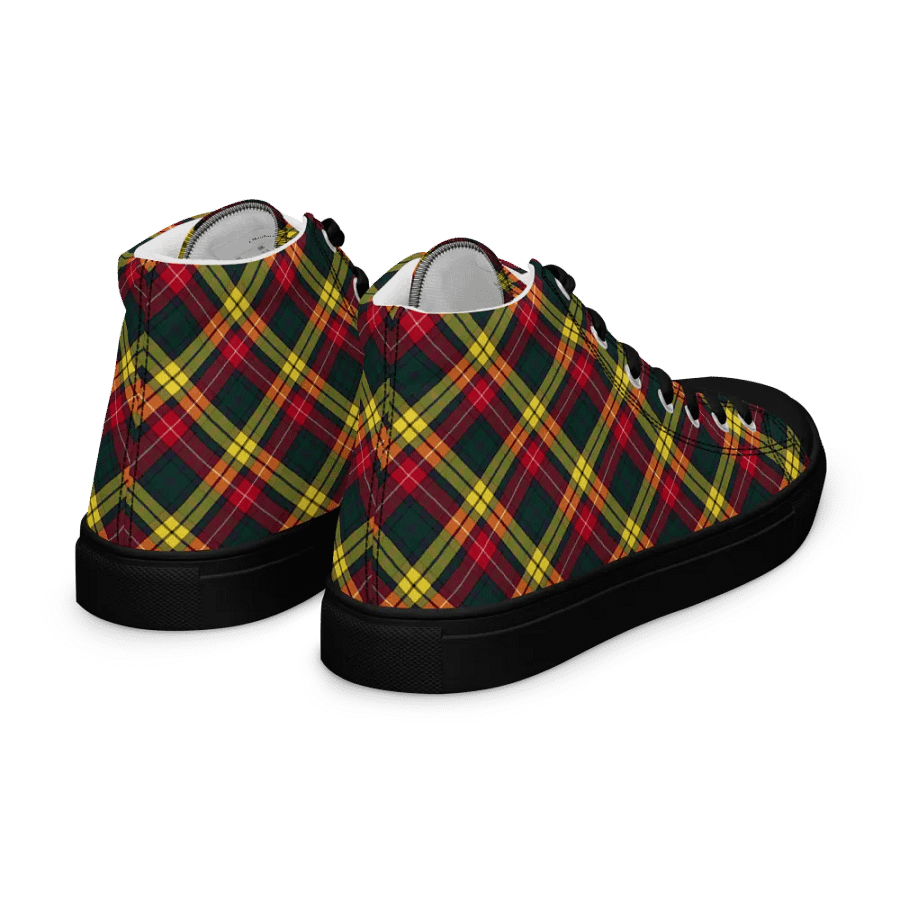 Buchanan Tartan Men's High Top Shoes product image (10)
