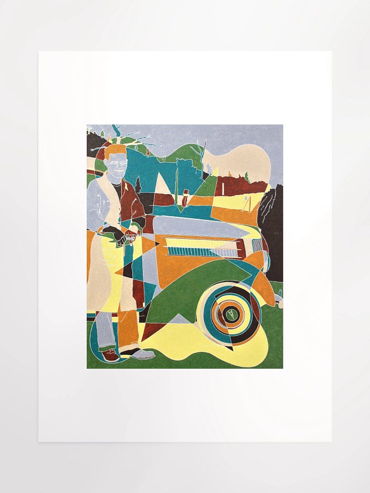 Pat's '36 Ford (2014) Print product image (1)